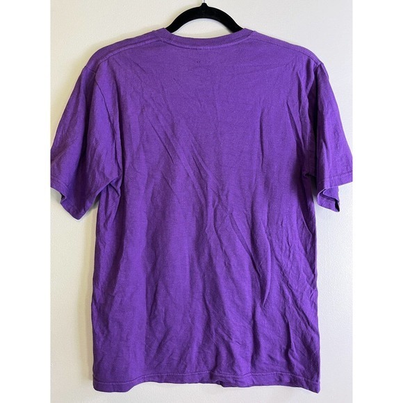 Batman The Joker Ha Ha Ha Print T Shirt Mens - Size Small Purple Graphic - Picture 5 of 6